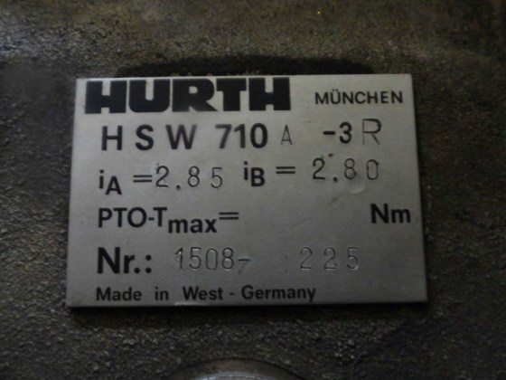 Gearbox HURTH HSW 710 A