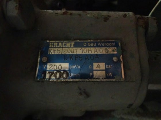 OIL PUMP KRACHT Type D 598